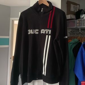 Mens Ducati motorcycle sweater